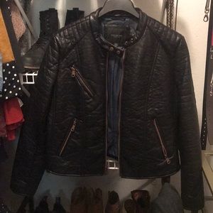 Leather jacket